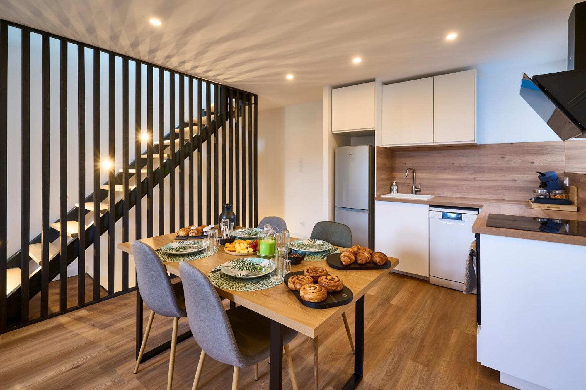 Le Rempart Scandinave - Triplex Au Pied De La Cite قرقشونه المظهر الخارجي الصورة